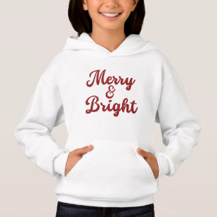 Fröhliche und strahlende Weihnachten Hoodie
