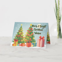 Fröhliche und strahlende Weihnachtsgrüße