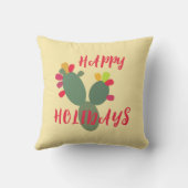 fröhliche und verheiratete farbenfrohe Wüste Kissen (Rückseite)