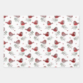 Fröhliche Vögel - Geschenkpapier Set (Vorderseite 2)