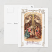 Fröhliche Weihnacht 2 Postkarte (Vorne/Hinten)