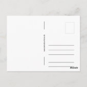 Fröhliche Weihnacht 2 Postkarte (Rückseite)