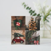 fröhliche Weihnachten (Stehend Vorderseite)