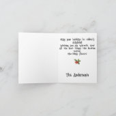 Fröhliche Weihnachten (Innenseite)