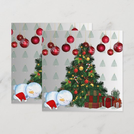 fröhliche Weihnachten (Vorne/Hinten)