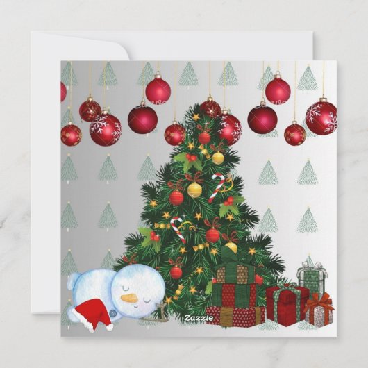 fröhliche Weihnachten (Rückseite)