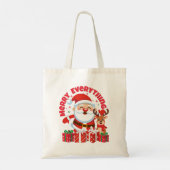 Fröhliche Weihnachten Alles Tragetasche (Rückseite)