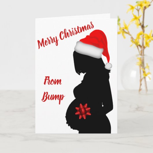 Fröhliche Weihnachten aus der Hüpfkarte Karte (Gelbe Blume)