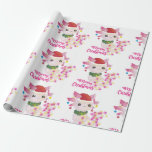 fröhliche Weihnachten axolotl santa Geschenkpapier<br><div class="desc">"fröhliche Weihnachten axolotl santa ", "xmas Axolotl", "Weihnachten Axolotl", "santa claus Axolotl",  Axolotl,  "hässliche Weihnachtsfeiern",  "Mexican Walking Fisch",  Salamander,  Wasserhunde,  Schluchten</div>