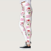 fröhliche Weihnachten axolotl santa Leggings (Links)
