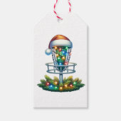 Fröhliche Weihnachten bis Weihnachten Geschenkanhänger (Vorderseite)