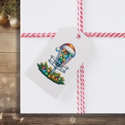 Fröhliche Weihnachten bis Weihnachten Geschenkanhänger