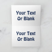 Fröhliche Weihnachten - Blue Aurora (Innenseite)