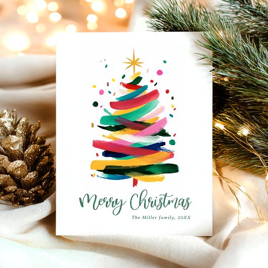 Fröhliche Weihnachten Bunt