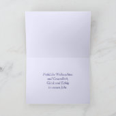 Fröhliche Weihnachten deutsche Grüßkarte (Innenseite)