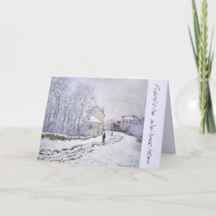 Fröhliche Weihnachten deutsche Grüßkarte