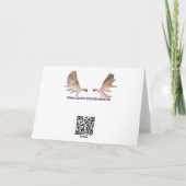 Fröhliche Weihnachten - Eis-Rand-Eisbär (Rückseite)