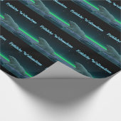 Frohliche Weihnachten - EisEdge Polar Bear Geschenkpapier (Ecke)