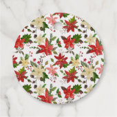 Fröhliche Weihnachten Elegant Moderne Skripte Weih Geschenkanhänger (Rückseite)