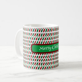 Fröhliche Weihnachten Elegant und modern individua Kaffeetasse