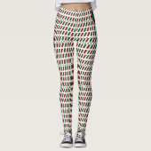 Fröhliche Weihnachten Elegant und modern individua Leggings (Vorderseite)