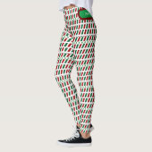 Fröhliche Weihnachten Elegant und modern individua Leggings (Links)