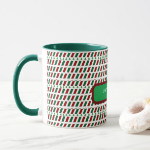 Fröhliche Weihnachten Elegant und modern individua Tasse