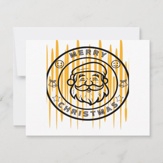 Fröhliche Weihnachten Essential Save The Date (Vorderseite)