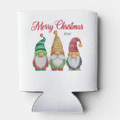 Fröhliche Weihnachten Farben Wasserfarben Garten G Dosenkühler (Rückseite)