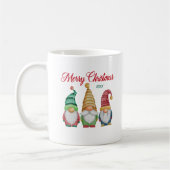 Fröhliche Weihnachten Farben Wasserfarben Garten G Kaffeetasse (Links)