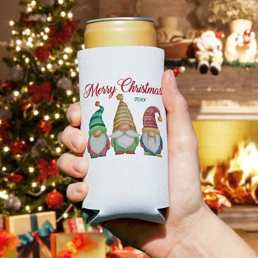 Fröhliche Weihnachten Farben Wasserfarben Garten G Selters Dosenkühler