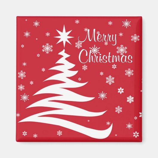 Fröhliche Weihnachten....., Frohe Weihnachten Magnet (Vorne)