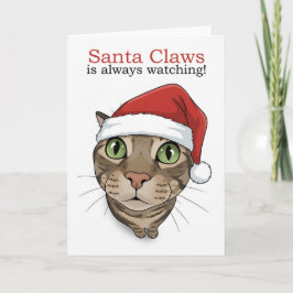Fröhliche Weihnachten für jeden Lustige Katze in S