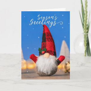 Fröhliche Weihnachten für jeden süßen Winter-Gnom