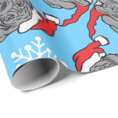 Fröhliche Weihnachten! Geschenkpapier (Rolleneckpunkt)