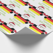 Frohliche Weihnachten Geschenkpapier (Ecke)