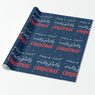 Fröhliche Weihnachten Geschenkpapier