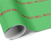 Fröhliche Weihnachten Geschenkpapier (Rolleneckpunkt)