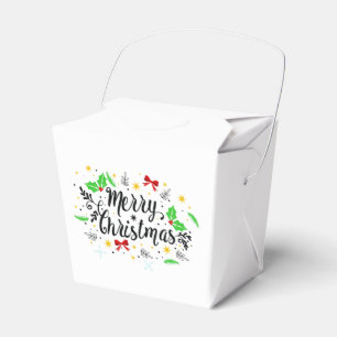Fröhliche Weihnachten Geschenkschachtel