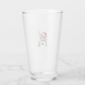 Fröhliche Weihnachten! Glas (Rückseite)