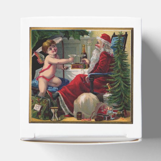 Fröhliche Weihnachten & Glückliches Neues Jahr Gef Geschenkschachtel (Oben)