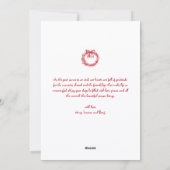 Fröhliche Weihnachten Handgezeichnet (Rückseite)