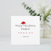 Fröhliche Weihnachten Handsome Weihnachten Fotokar (Stehend Vorderseite)