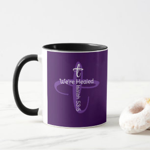 Fröhliche Weihnachten Heilige Bibelvers Kreuz Tasse