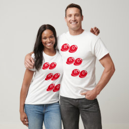 fröhliche Weihnachten ho ho ho ho T-Shirt