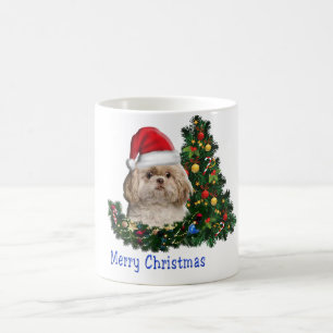 Fröhliche Weihnachten Hunde Kaffeetasse