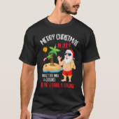 Fröhliche Weihnachten im Juli vergessen Milchkekse T-Shirt (Vorderseite)