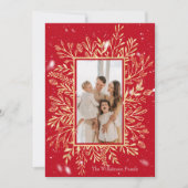 Fröhliche Weihnachten individualisieren Foto (Vorderseite)