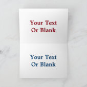 Frohliche Weihnachten - Jäger in der Nebel (Innenseite)