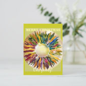 Fröhliche Weihnachten Jeder dekorative Einladung (Stehend Vorderseite)